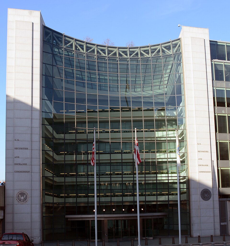 U.S. Securities and Exchange Commission headquarters office