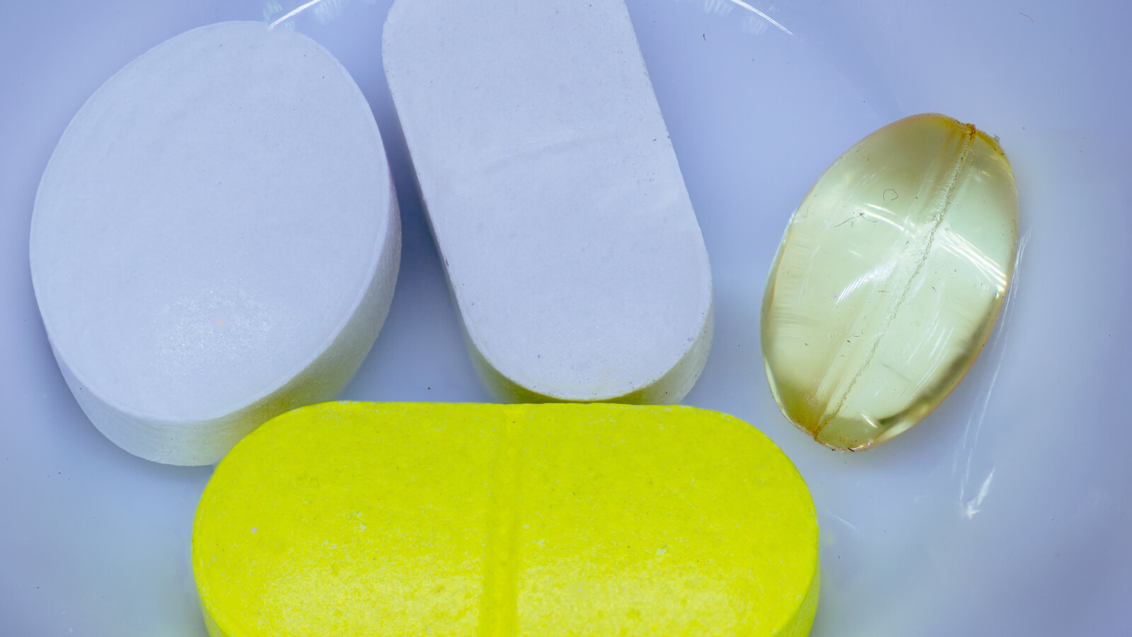 Assorted prescription pills representing controlled-substance prescribing