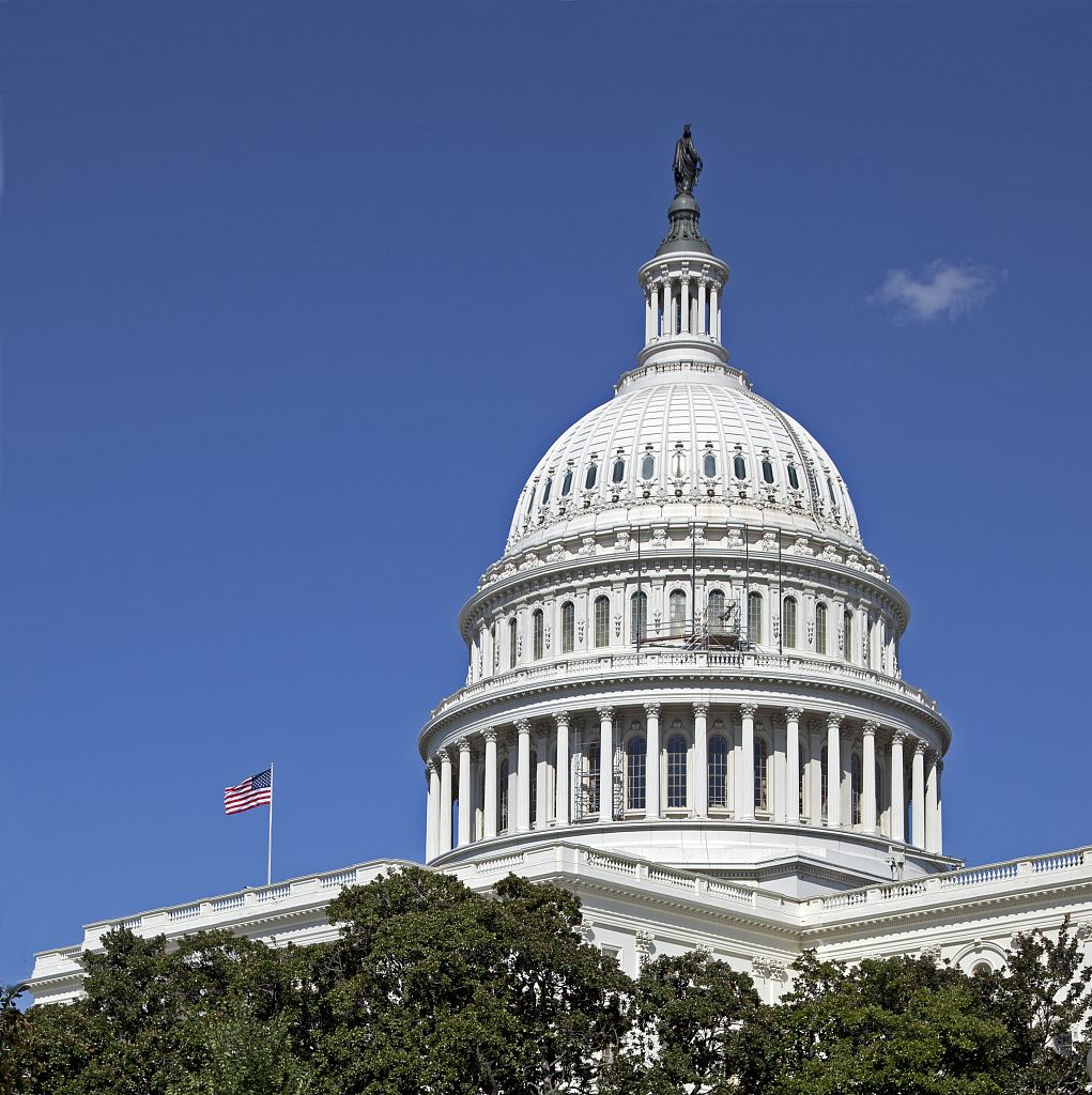 The U.S. Capitol dome in Washington, D.C.