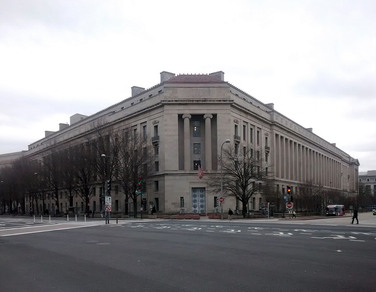 Robert F. Kennedy Department of Justice Building, headquarters of the U.S. Department of Justice in Washington, D.C.