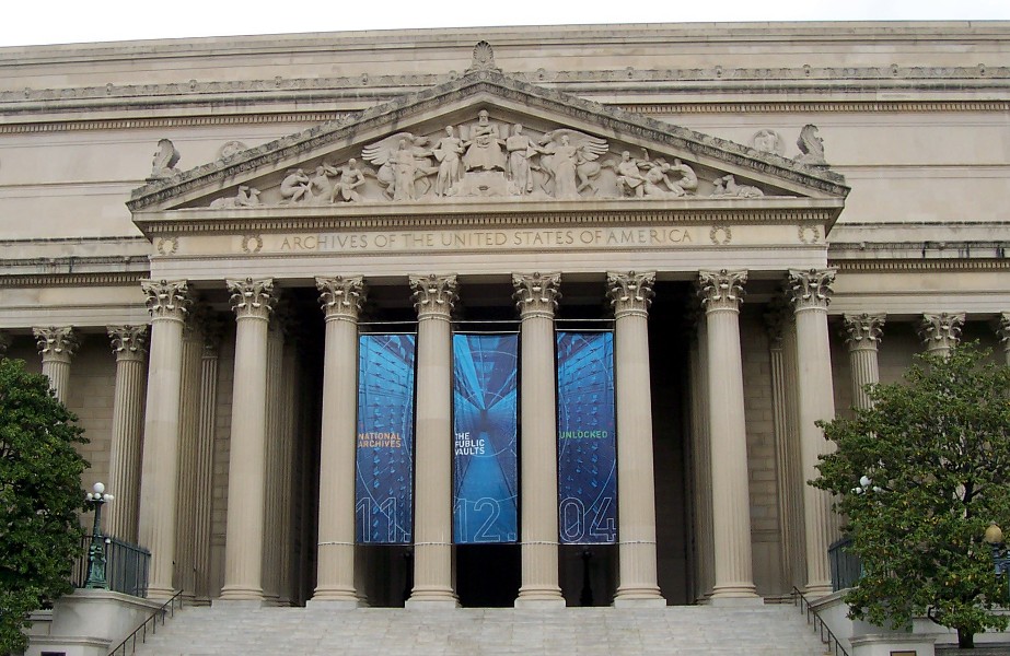 national-archives-building The National Archives Building in Washington, D.C.