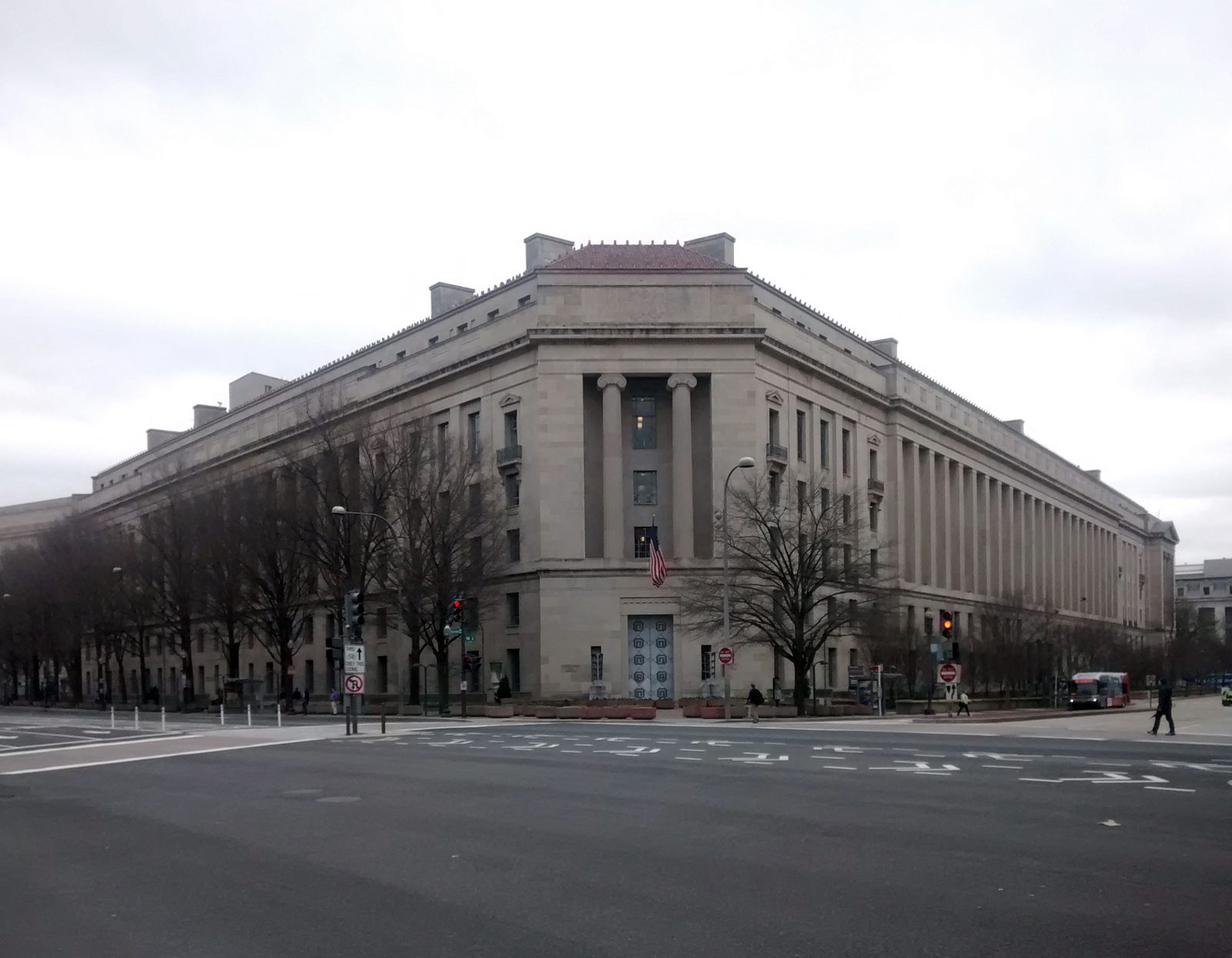 Robert F. Kennedy Department of Justice Building, Washington, D.C. Robert F. Kennedy Department of Justice Building headquarters in Washington, D.C.