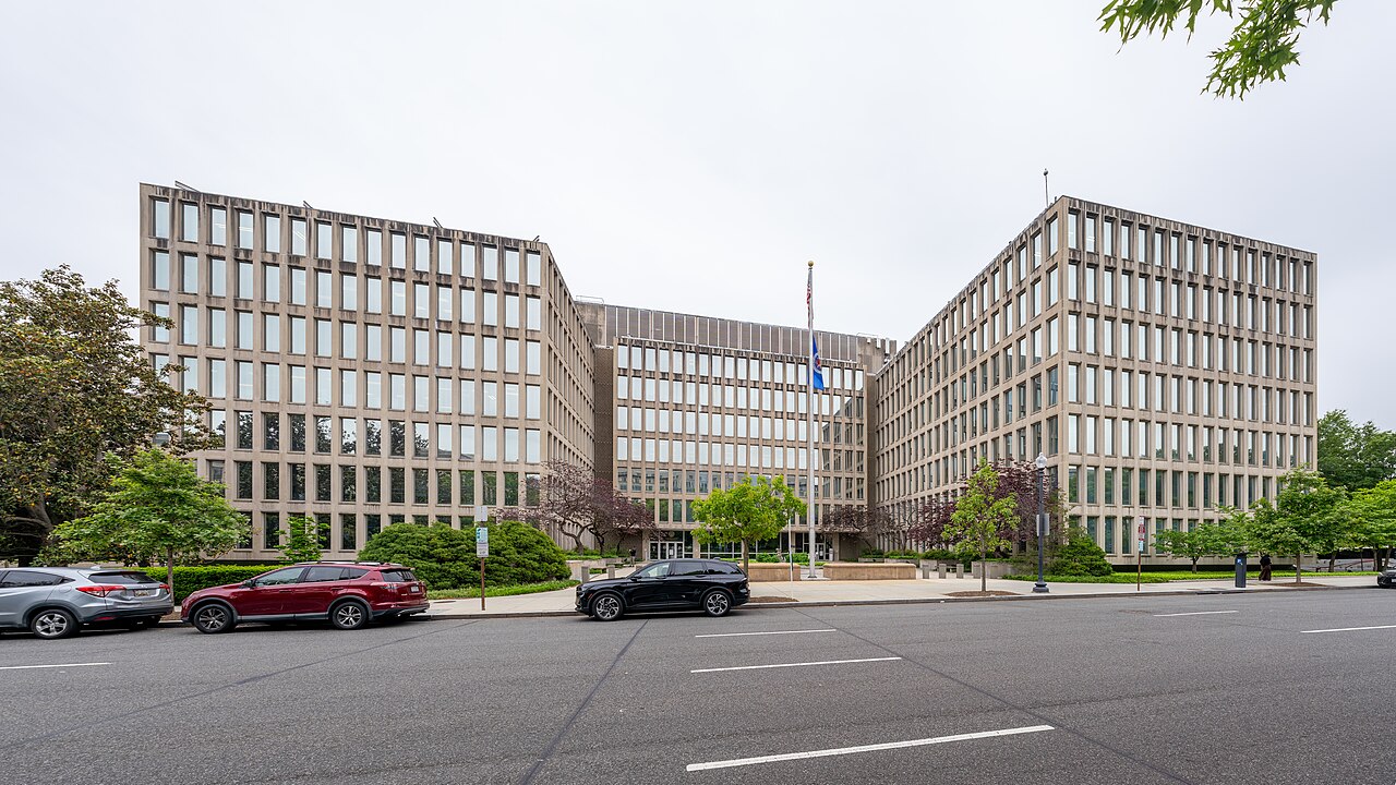 Washington D.C. Theodore Roosevelt Federal Building, headquarters of the U.S. Office of Personnel Management in Washington, D.C.