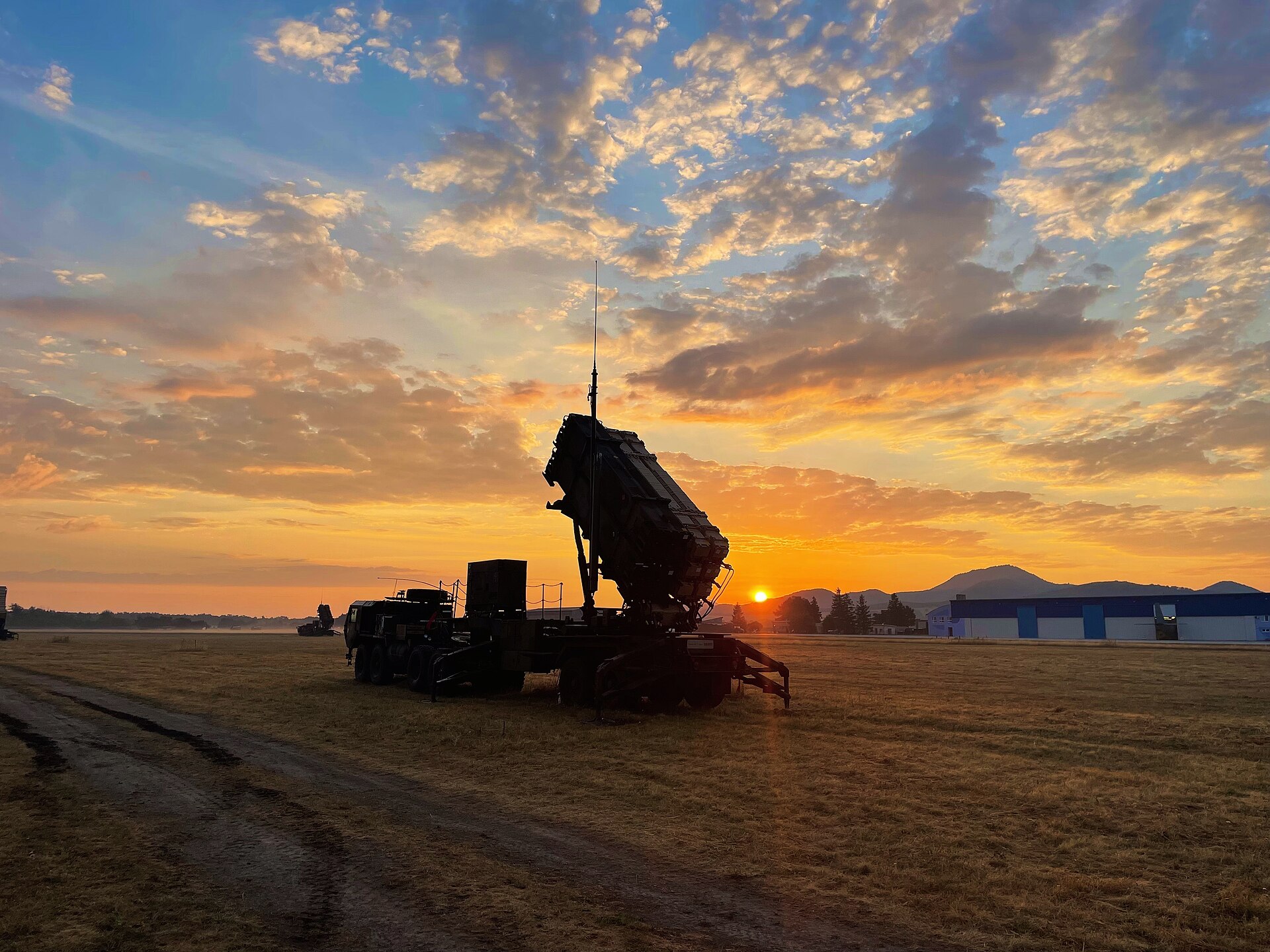 patriot-launcher-spending-watch A U.S. Army Patriot missile launcher at sunrise in Slovakia