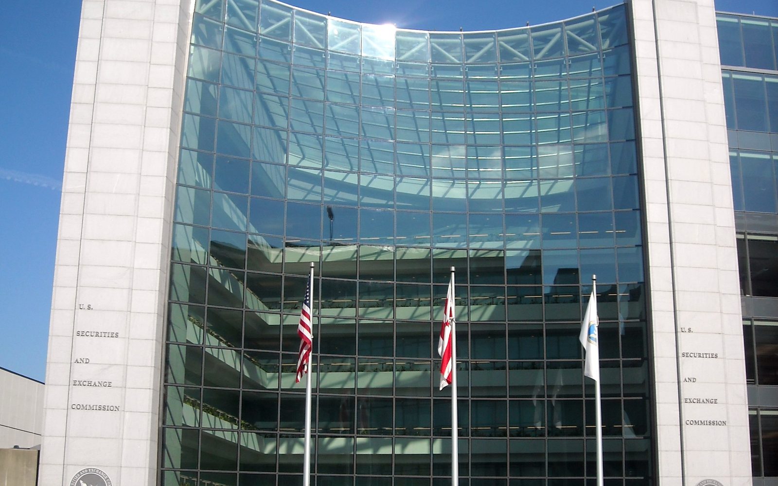 SEC headquarters — Corporate Disclosure Watch Facade of the U.S. Securities and Exchange Commission headquarters building in Washington, D.C.