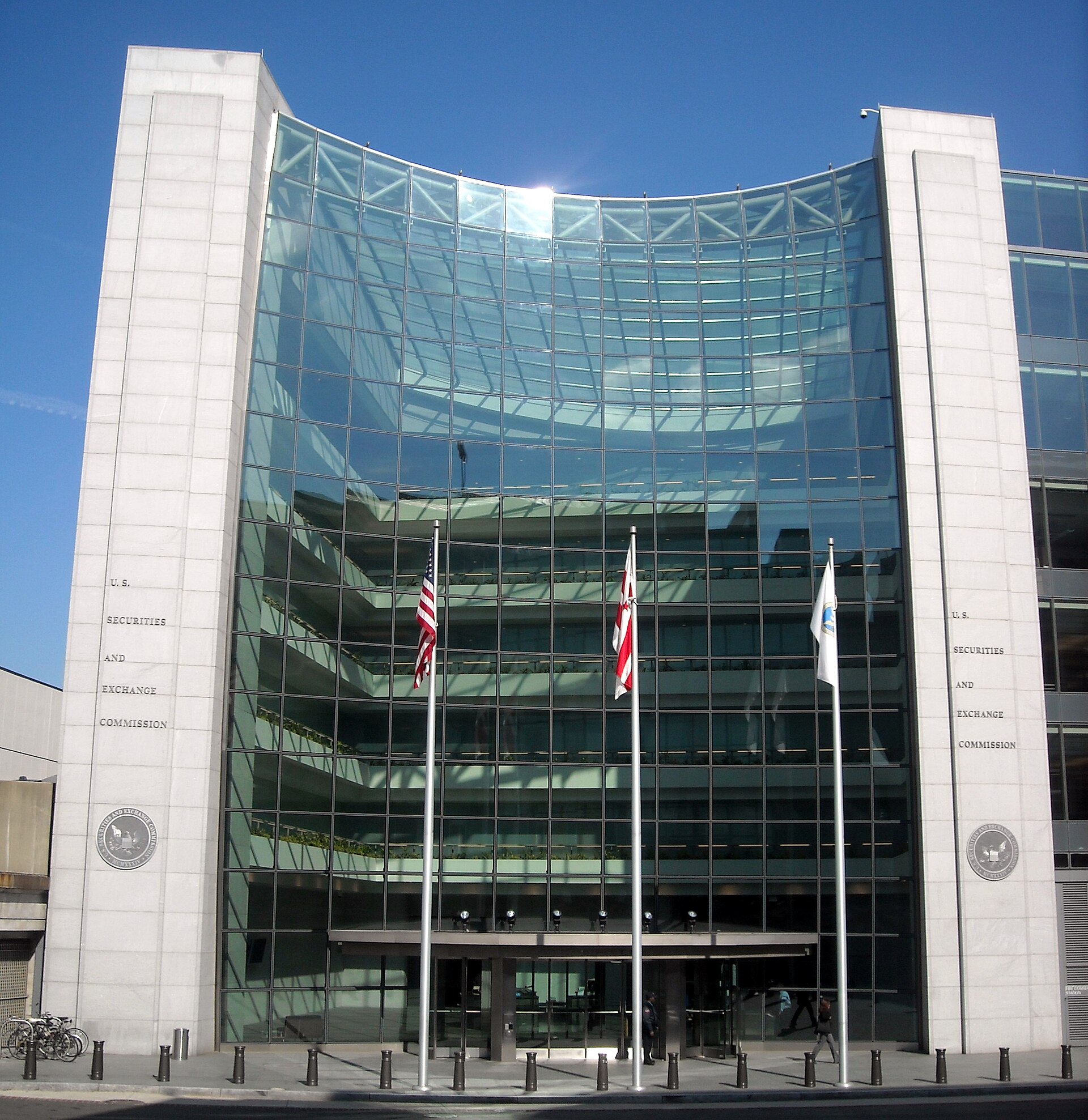 U.S. Securities and Exchange Commission headquarters building in Washington, D.C.
