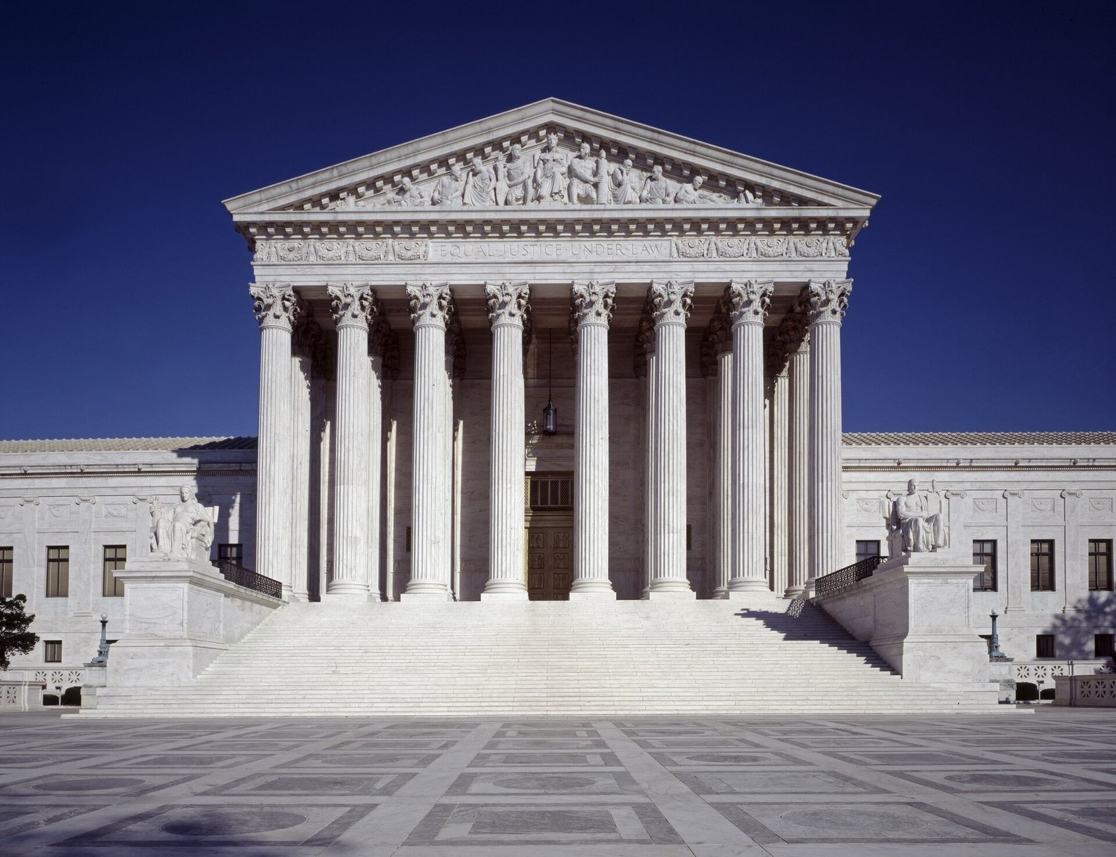 U.S. Supreme Court building, Washington, D.C. The U.S. Supreme Court building in Washington, D.C.