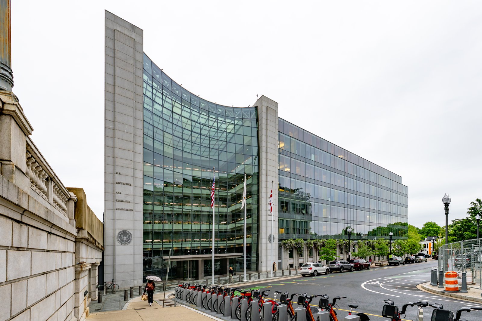 SEC headquarters, Washington, D.C. U.S. Securities and Exchange Commission headquarters building in Washington, D.C.